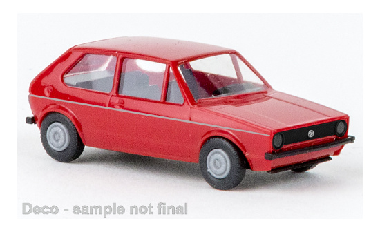 Brekina BRE25543 VW Golf I - rot 1:87