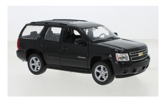 Welly WEL22509BLACK Chevrolet Tahoe LT - schwarz 1:24