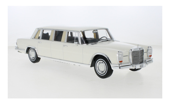 MCG MCG18188 Mercedes 600 (W100) Pullman - weiss 1:18