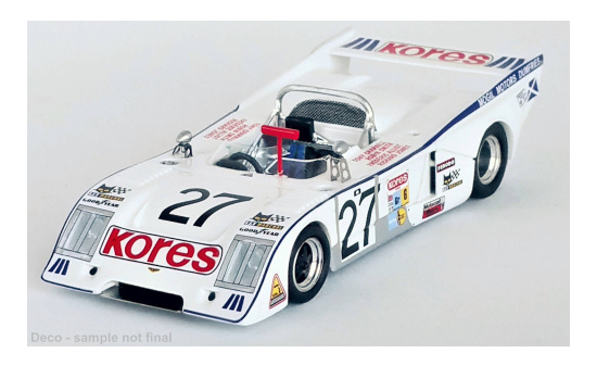 Trofeu TRODSN-71 Chevron B31 - 24h Le Mans - T.Charnell - R.Smith 1:43