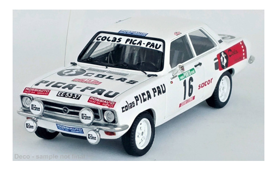 Trofeu TRODSN-72 Opel Ascona A - Rallye Portugal - S.Mendes - J.Nobre 1:43