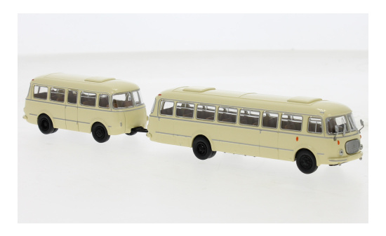 Brekina BRE58271 JZS Jelcz 043 Bus mit PA 01 - beige 1:87