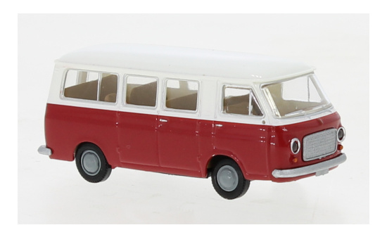 Brekina BRE34416 Fiat 238 Bus - weiss , rot 1:87