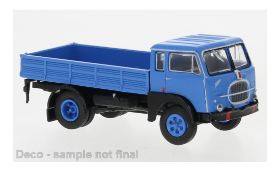 Brekina BRE58601 Fiat 642 Pritsche - blau , schwarz 1:87