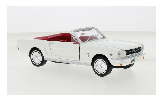 Motormax MOM79852 Ford Mustang Convertible - weiss - Vorbestellung 1:24