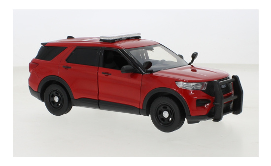 Motormax MOM76988RED Ford Police Interceptor Utility - rot 1:24