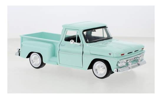 Motormax MOM79379GREEN Chevrolet C-10 Pick Up Fleetside - hellgrün 1:24