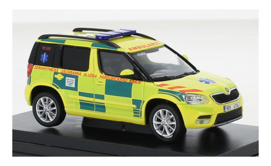 Abrex ABR143ABX-031XO01 Skoda Yeti FL - ZZS Pardubickeho Kraje 161 1:43