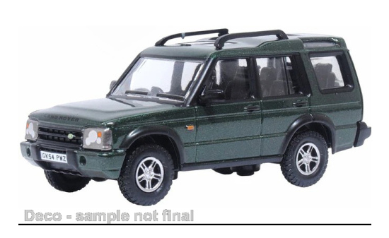 Oxford OXF76LRD2003 Land Rover Discovery 2 - rot (Metallic) 1:76