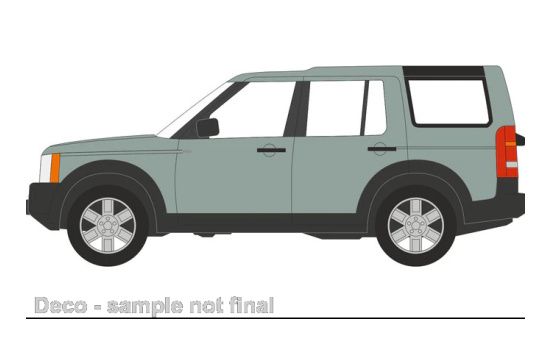 Oxford OXF76LRD009 Land Rover Discovery 3 - hellgrün (Metallic) 1:76