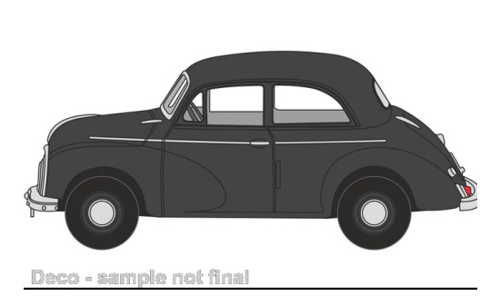 Oxford OXF76MMS007 Morris Minor MM - schwarz - Vorbestellung 1:76