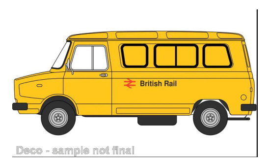 Oxford OXF76SHP012 Sherpa Van - British Rail - Vorbestellung 1:76