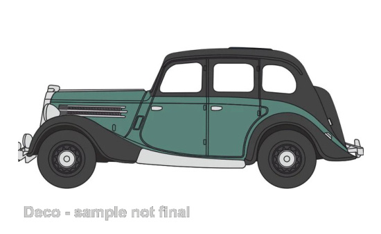 Oxford OXF76WO006 Wolseley 18/85 - dunkelgrün , schwarz - Vorbestellung 1:76