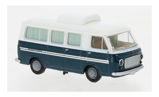 Brekina BRE34417 Fiat 238 Camper - weiss , blau 1:87