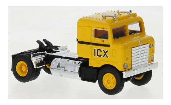 Brekina BRE85953 Kenworth Bullnose - gelb - ICX 1:87