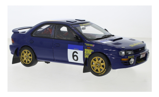 Sun Star SUN5526 Subaru Impreza 555 - Rallye Hong Kong - Peking - R.Burns - R.Reid 1:18