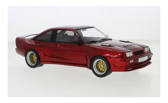 MCG MCG18424 Opel Manta B Mattig - dunkelrot (Metallic) 1:18