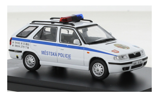 Abrex ABR143ABSX-730XB Skoda Felicia FL Combi - Mestska Policie 1:43