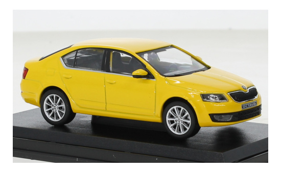 Abrex ABR143AB-026GT Skoda Octavia III - gelb - Taxi 1:43