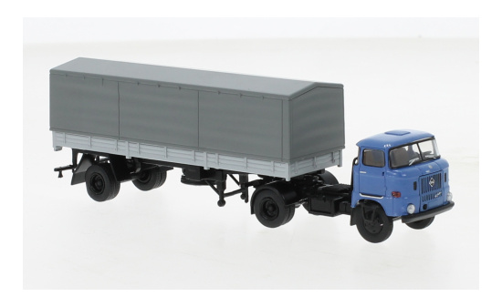 Brekina BRE71206 IFA W 50 PP-SZ - blau , schwarz 1:87