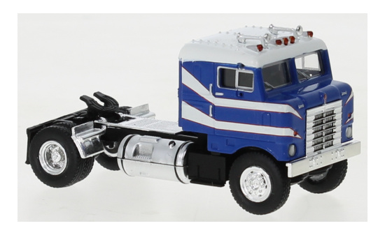 Brekina BRE85955 Kenworth Bullnose - blau , weiss 1:87