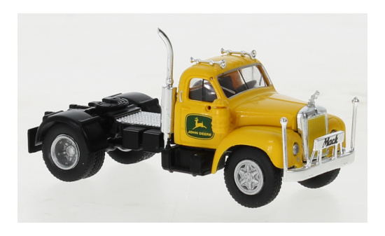 Brekina BRE85978 Mack B 61 - gelb - John Deere 1:87