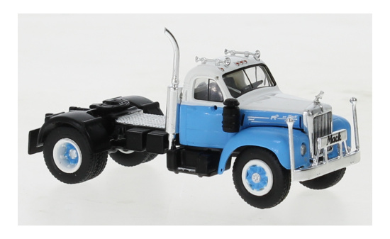 Brekina BRE85976 Mack B 61 - weiss , hellblau 1:87