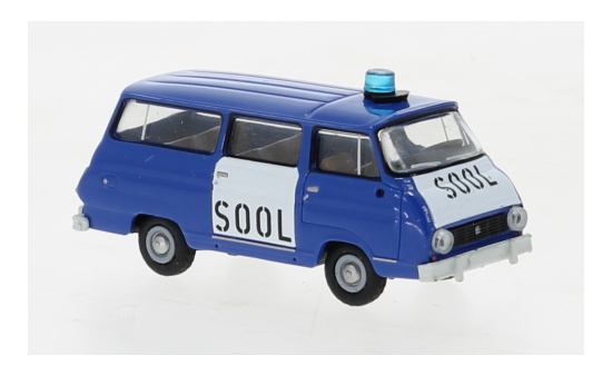 Brekina BRE30818 Skoda 1203 Bus - blau - SOOL 1:87