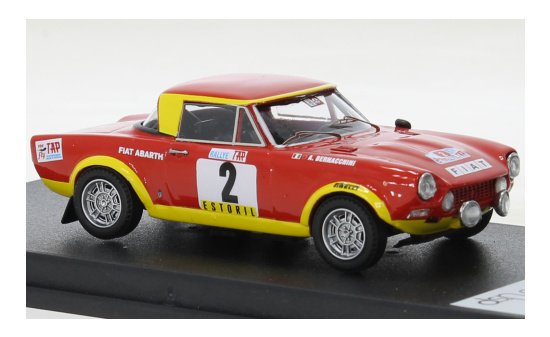 Trofeu TRODSN-92 Fiat 124 Abarth Rallye - Rallye Portugal - R.Pinto - A.Bernacchini 1:43