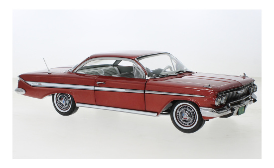 Sun Star SUN2108 Chevrolet Impala Sport Coupe - dunkelrot (Metallic) - Vorbestellung 1:18