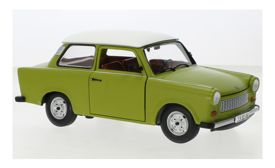 Sun Star SUN4289 Trabant 601 - grün , weiss 1:18