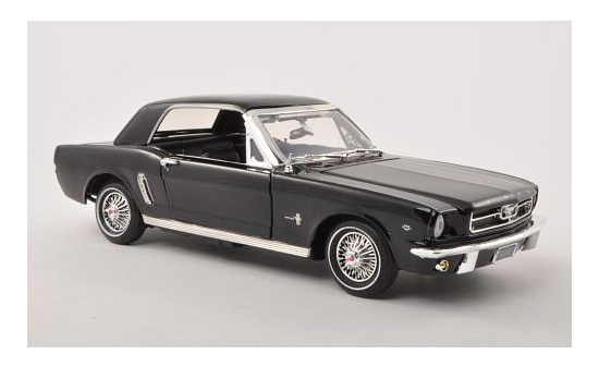 Motormax MOM73164black Ford Mustang Hardtop - schwarz - Vorbestellung 1:18