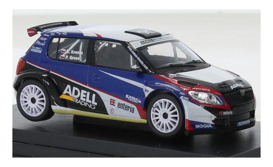 Abrex ABR143XAB-604TK Skoda Fabia II FL S2000 - Kresta Design 1:43