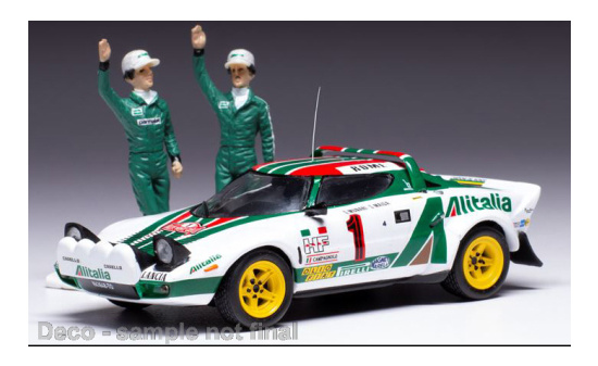 IXO IXOSPRM001-77 Lancia Stratos HF - Alitalia - Rallye Monte Carlo - S.Munari - S.Maiga 1:43