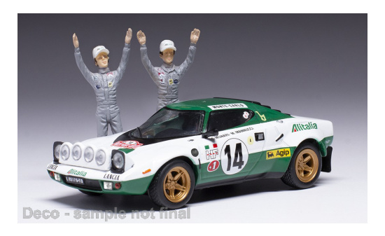 IXO IXOSPRM001-75 Lancia Stratos HF - Rallye Monte Carlo - S.Munari - M.Mannucci 1:43