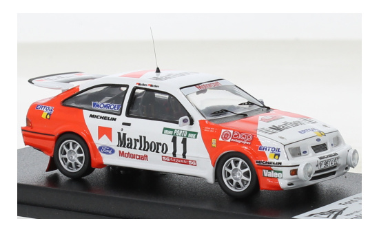 Trofeu TRORRAL125 Ford Sierra RS Cosworth - Marlboro - Rallye Portugal - C.Sainz - A.Boto 1:43