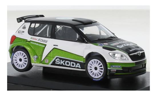 Abrex ABR143XAB-604T Skoda Fabia II FL S2000 - Skoda Motorsport Design 1:43