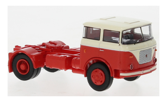 Brekina BRE71824 LIAZ 706 SZM - hellbeige , hellrot 1:87