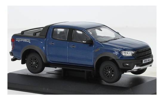 Vanguards VANVA15201 Ford Ranger Raptor - blau (Metallic) 1:43