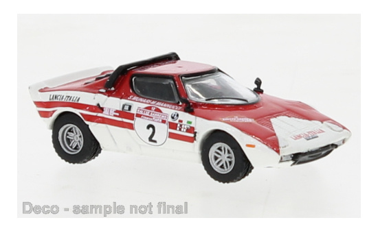 Brekina BRE29653 Lancia Stratos HF - Rallye San Remo 1:87