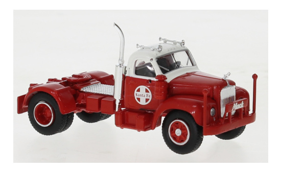 Brekina BRE85980 Mack B 61 - rot , weiss - Santa Fe 1:87