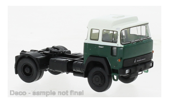 Brekina BRE83282 Magirus 310 D 16 SZM - weiss , dunkelgrün 1:87