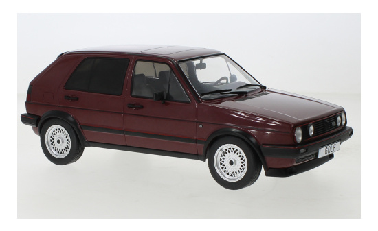 MCG MCG18391 VW Golf II GTI - dunkelrot (Metallic) 1:18