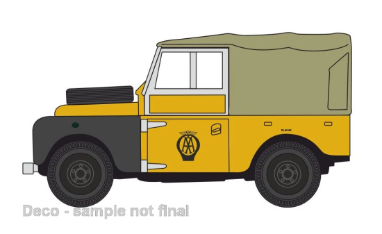 Oxford OXF43LAN188025 Land Rover Series I 88 Canvas - AA Highland Patrol - Vorbestellung 1:43