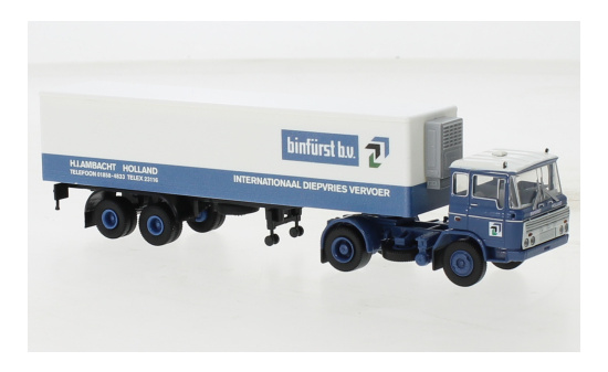 Brekina BRE85292 DAF FT 2600 Kühlkoffer-SZ - Binfürst 1:87