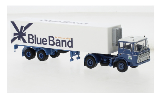 Brekina BRE85291 DAF FT 2600 Kühlkoffer-SZ - Binfürst - Blue Band 1:87