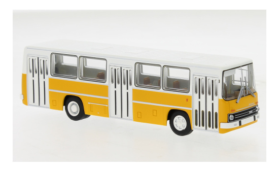 Brekina BRE59806 Ikarus 260 Stadtbus - weiss , dunkelgelb 1:87