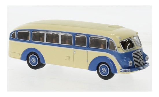 Brekina BRE52431 Mercedes LO 3500 - beige , blau 1:87