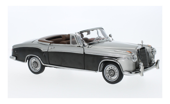 Sun Star SUN3593 Mercedes 220 SE Cabriolet (W128) - grau , dunkelgrau - Vorbestellung 1:18