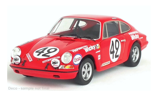 Trofeu TRODSN-128 Porsche 911 T - 24h Le Mans - A.Wicky - E.Berney - Vorbestellung 1:43